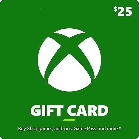 Xbox Gift Card $25